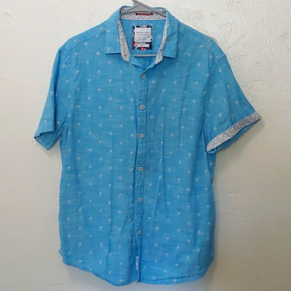 Denim and Flower Slimfit